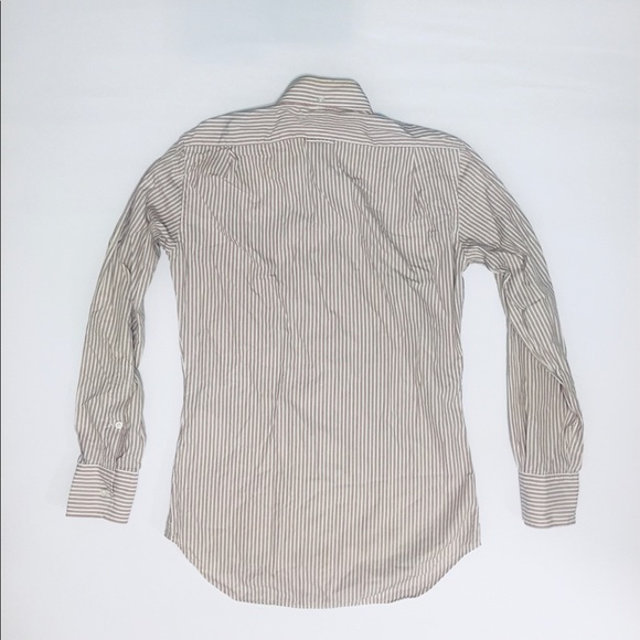 Thom Browne Narrow Red Stripe Shirt (XXS) - Picture 5 of 8